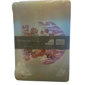 MACBOOK NEW AIR 13' COVER WITH MUSHROOMS DESIGNS AND MOUSE PAD